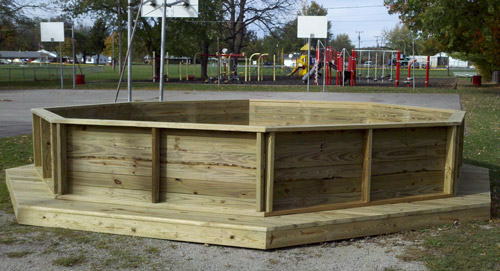 gaga pit donated by 3D Company, Inc.